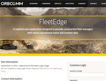 Tablet Screenshot of fleetedge.com